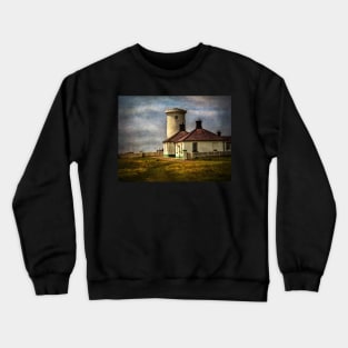 Nash Point Lighthouse Low Tower Crewneck Sweatshirt